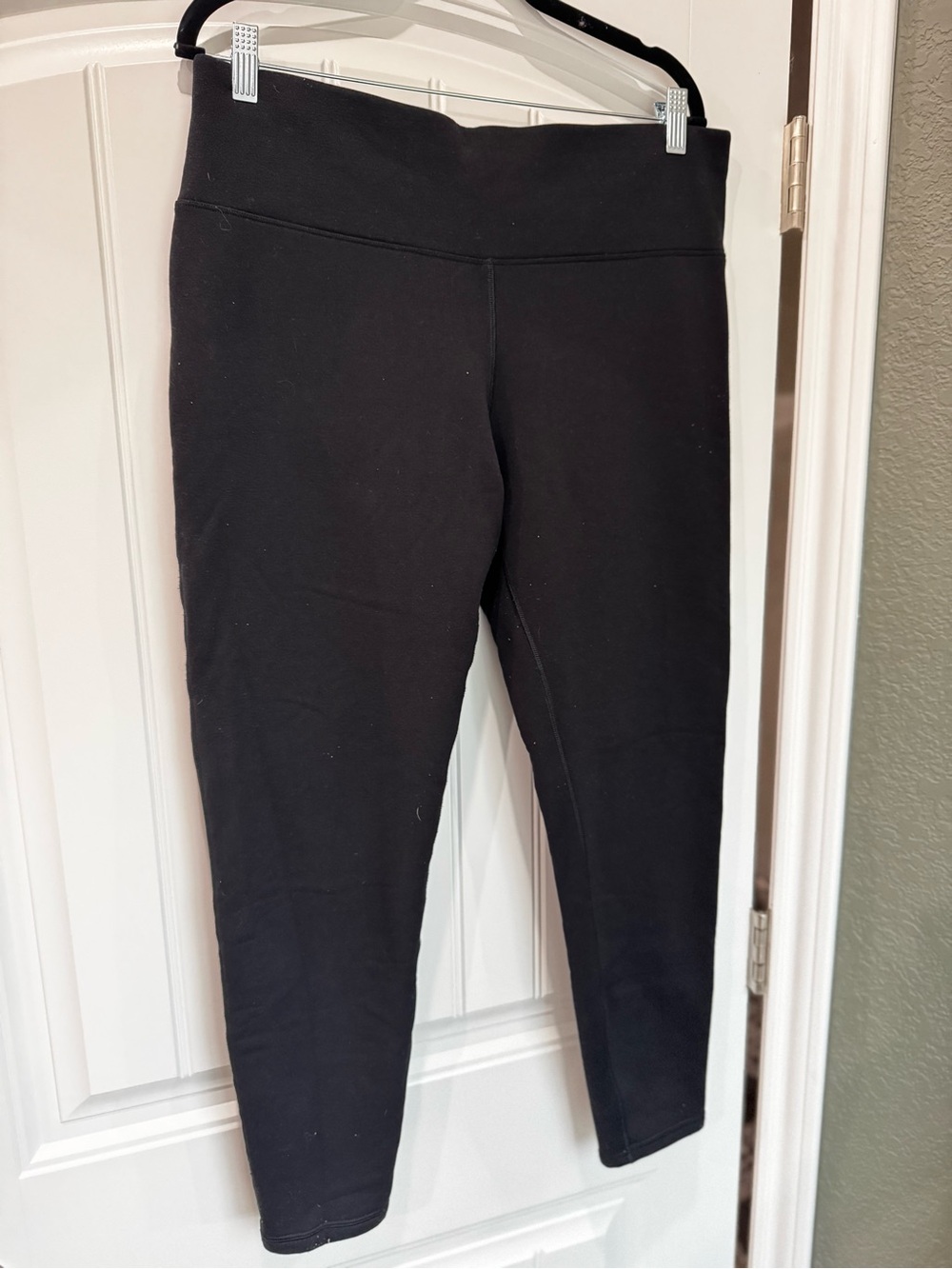 Athleta Altitude Tight Polartec Fleece Lined Leggings Black XL